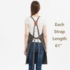 AFUN Chef Aprons for Women Men with Large Pockets, Cotton