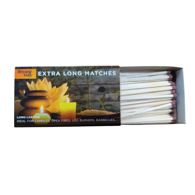 Bryant & May Extra Long Matches, 6 Boxes