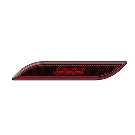 HELLA 2PS 013 307-131 Side Marker Light - Shapeline Style - LED - 12/24V - Bolted - Lens Colour: Red - Cable: 250mm - left