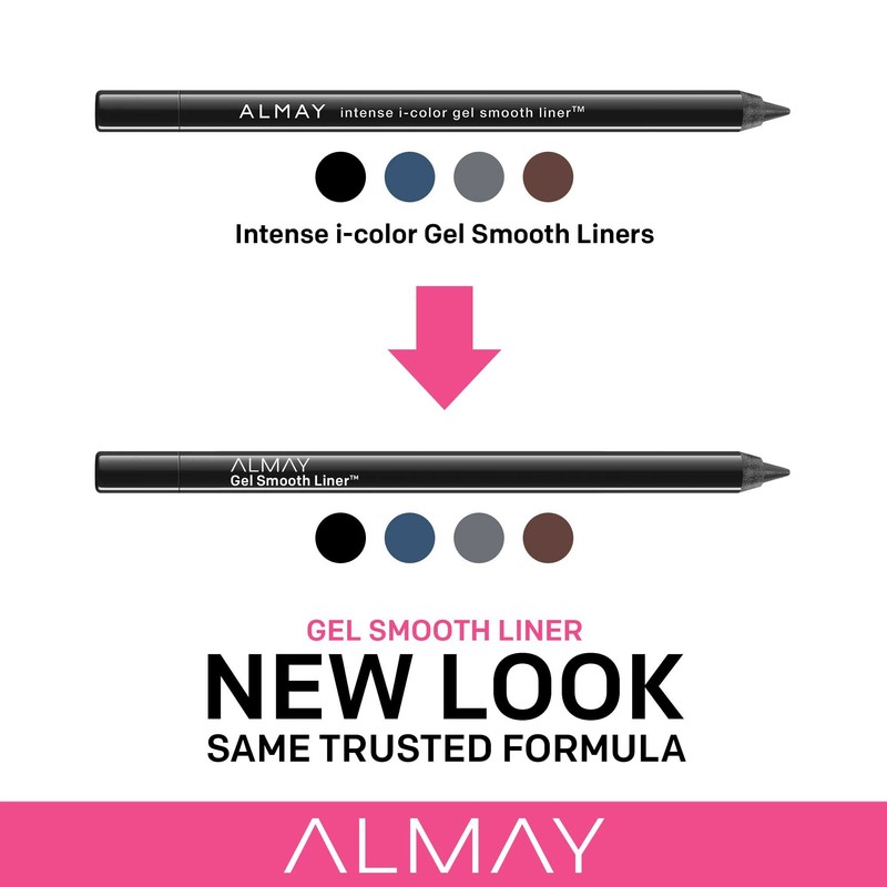 Almay Gel Smooth Eyeliner, Navy, 1 count