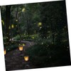 Operitacx 10Pcs Garden Lamp Base Replacement Sturdy and Lightweight Design