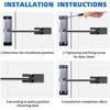 HoneSecur Door Closer, Fire Rated Spring Door Closers, Surface Mounted