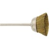 SE Brass Wire Cup Brushes with 1" Dia. (36-Pack) -