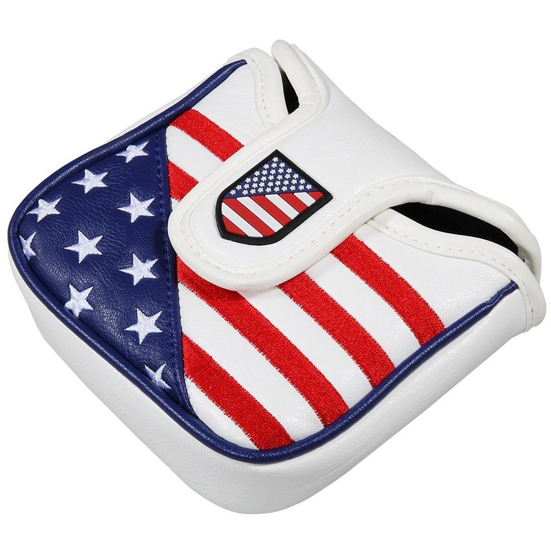 Golf Obsession New USA Large Mallet Putter Headcover with Magnetic