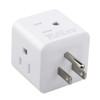 Multi Plug Outlet Extender, Vsanstar 3 Prong Wall Tap 4