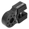 Flat Winch Shackle Mount with 16000LB Rubber Side Guard, Aluminum