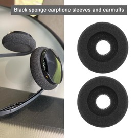 EMSea Pack of 4 Foam Ear Pads, Foam Earmuffs, Hearing Protection Pads, 58 x 40 x 15 mm, Headphones Foam Cover, Compatible with Plantronics C300 C310