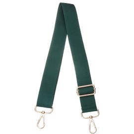 uxcell Purse Straps Replacement Crossbody, 51 Inch Wide Shoulder Bag Strap Adjustable Canvas Straps for Handbag Wallet Clutch Crossbody Bags, Dark Green
