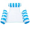 Adult Inflatable Water Hammock Pool Float – 4-in-1 PVC Lounge