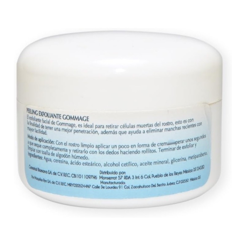 Exfoliante Gommage Facial Control Grasa 60 g. Peeling
