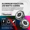 Warzone WZ20TW 2.88-Inch Super Tweeter Speaker, 4 Ohm, 500W Max