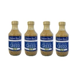 House Recipe Greek Dressing 16 oz (Pack of 12)