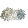 All Trade Direct 600 Pcs WHITE NUMBER PLATE CAPS SCREWS