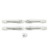 8 Pcs Car Exterior Door Handle Cover ABS Chrome Door