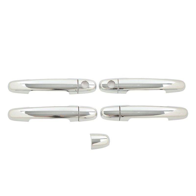 8 Pcs Car Exterior Door Handle Cover ABS Chrome Door