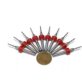 endlessparts 10 Pieces 1.2mm Micro Drill Bits 3D Printer Nozzle Cleaning PCB kit Extruder A3