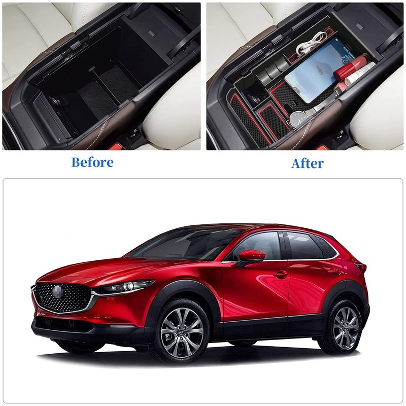 LLKUANG Center Console Organizer Tray Compatible with 2019 2020 2021
