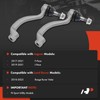 A-Premium 2 x Front Outer Tie Rod End Kit, Compatible