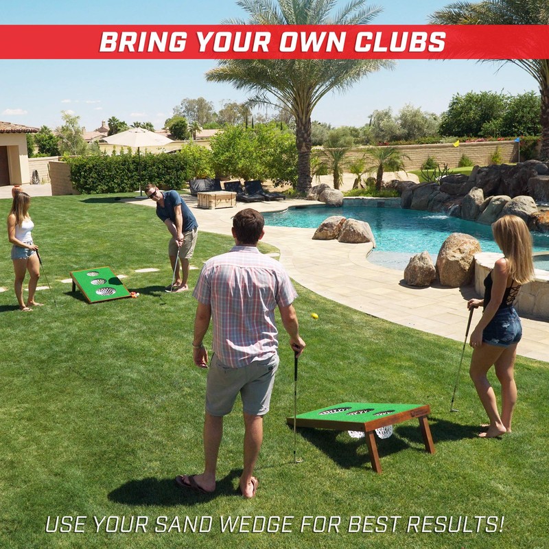 GoSports BattleChip Versus Golf Game - Includes Two 3 ft