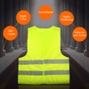 XOOL Emergency Warning Triangle Kit – Roadside Safety Kit with