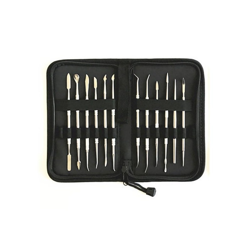 1PC Black Pottery Tool Storage Bag Clay Sculpting Tools Bag