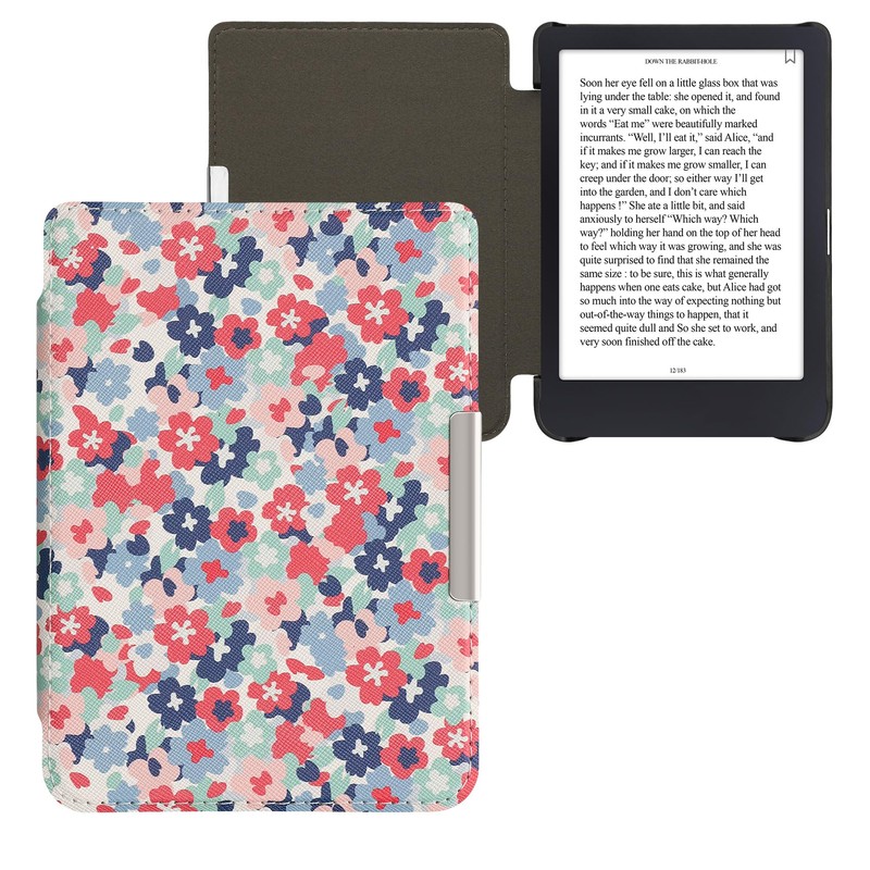 kwmobile Flip Case Compatible with Tolino Shine 3 Case -