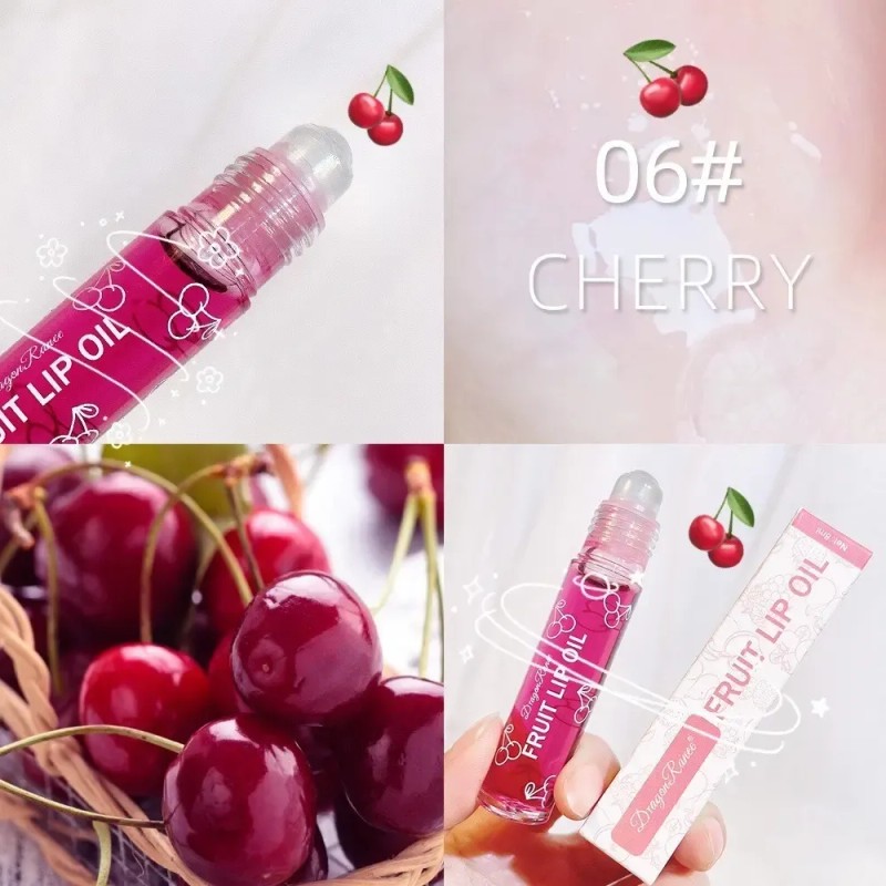 Set De 6 Aceites Para Labios Roll-on, Transparentes E Incolo