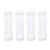 CTKcom 100 Pcs Oval Lip Balm Tubes With Lids, Empty