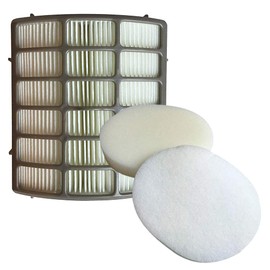 Eztronics CorpReplacements for Shark NV80 HEPA Style, Foam & Felt Filter Fits Navigator NV80, UV420 & UV440, Compatible With Part # XHF80 & XFF80