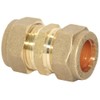 Plumb-Pak PF01-5AMZ Compression Straight Coupler 15mm - Pack of 5