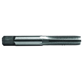 Century Drill & Tool 95107 High Carbon Steel Fractional Plug Tap, 3/8-16 NC