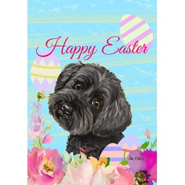 Yorkiepoo - Best of Breed - HHS Easter House Flag