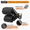 LCGP 2 Pack Carbon Fiber Exhaust Tip 2.5" Inlet to