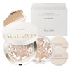 Age to Wenness Di Origin Essence Pact 12.5g main product + 12.5g refill, No. 21 White Latte, 1 pc / 에이지투웨니스 디오리진 에센스 팩트 본품 12.5g + 리필 12.5g, 21호화이트라떼, 1개