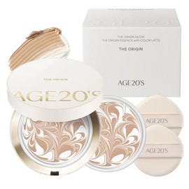 Age to Wenness Di Origin Essence Pact 12.5g main product + 12.5g refill, No. 21 White Latte, 1 pc / 에이지투웨니스 디오리진 에센스 팩트 본품 12.5g + 리필 12.5g, 21호화이트라떼, 1개