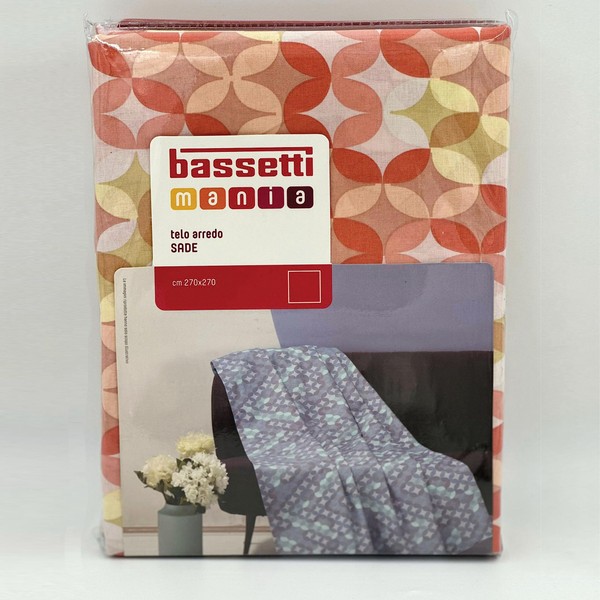 Bassetti Sofa Cover for Sofa, Tablecloth, Bedspread, Foulard, (Sofa O1