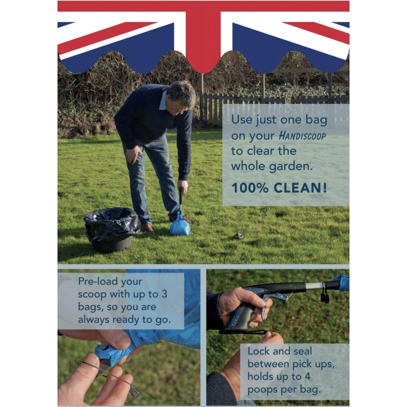 Handipet Handiscoop scented dog waste bags (pack of 80)
