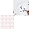 100pcs Sakura Shape Paper Clips Increased Slip Resistance Plating Process