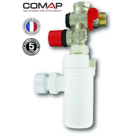 Groupe de sécurité 889 3/4 inches (20 x 27) NF standard with evacuation siphon