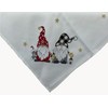 texpot Table Runner 40 x 140 cm Ecru with Embroidery