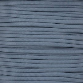 Paracord Planet Gray 550 Paracord Collection – 7 Strand Type III Paracord for Camping, Crafting, Utility and More – Gunmetal Gray (100 Feet)