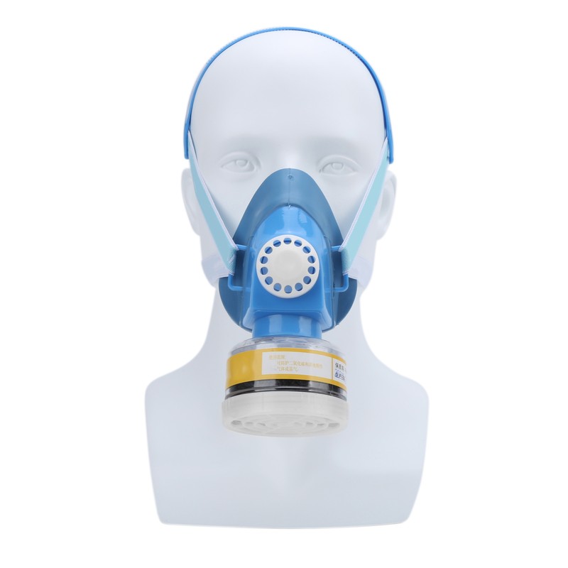 Mouth Cover Silicone Flexible for Acid Gases Vapors Sulfur Dioxide