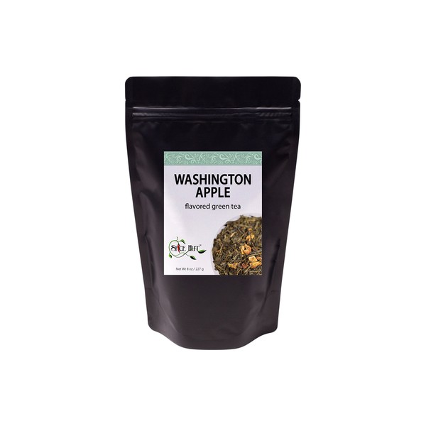 The First Sip of Tea Washington Green Apple Loose Leaf Flavored Green Tea, 8 ounce