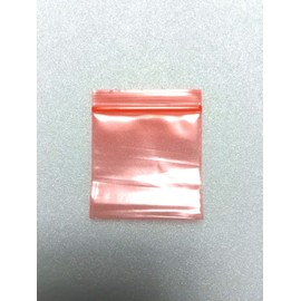 175175 (1.75"X1.75") Orange Color Apple Brand Bags Mini ZipLock Baggies, Case of 1,000