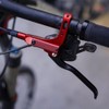 Hapihom Hydraulic Disc Brake Set, 4-Piston Bicycle Hydraulic Disc Brake,