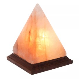 Black Tai Salt Co. Himalayan Salt Lamp Pyramid Shape Large by Black Tai Salt Co.