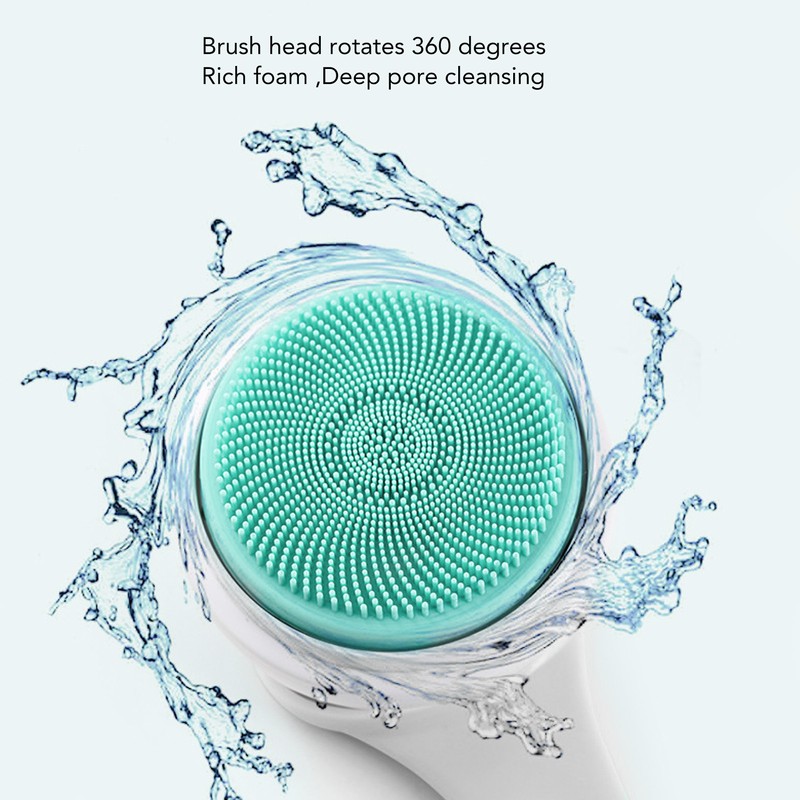 Electric Body Brush 3 Levels Speed Long Handle Exfoliating IP67