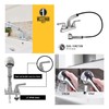 Wasserman 2 Handle Utility/Laundry/Shop Sink Faucet with Pull Out Sprayer