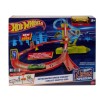 Hot Wheels Track Set, Neon Speeders Skyscraper Speed Circuit with