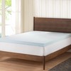 Delara 2 Inch Gel Infused Memory Foam Mattress Topper, Certipur-US